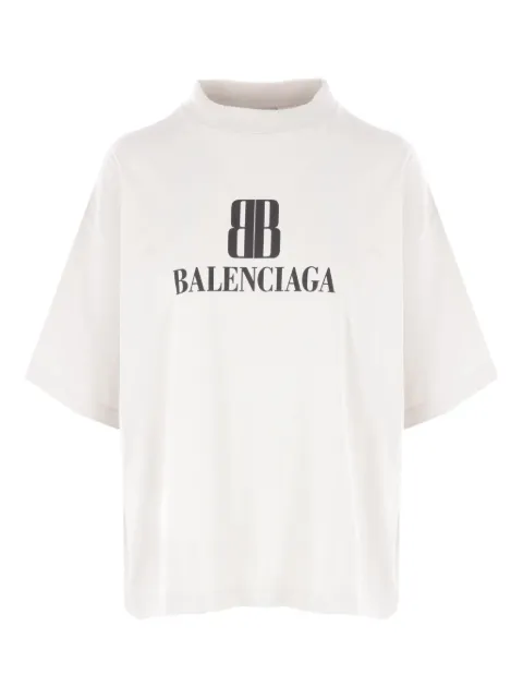 Balenciaga logo-print cotton T-shirt