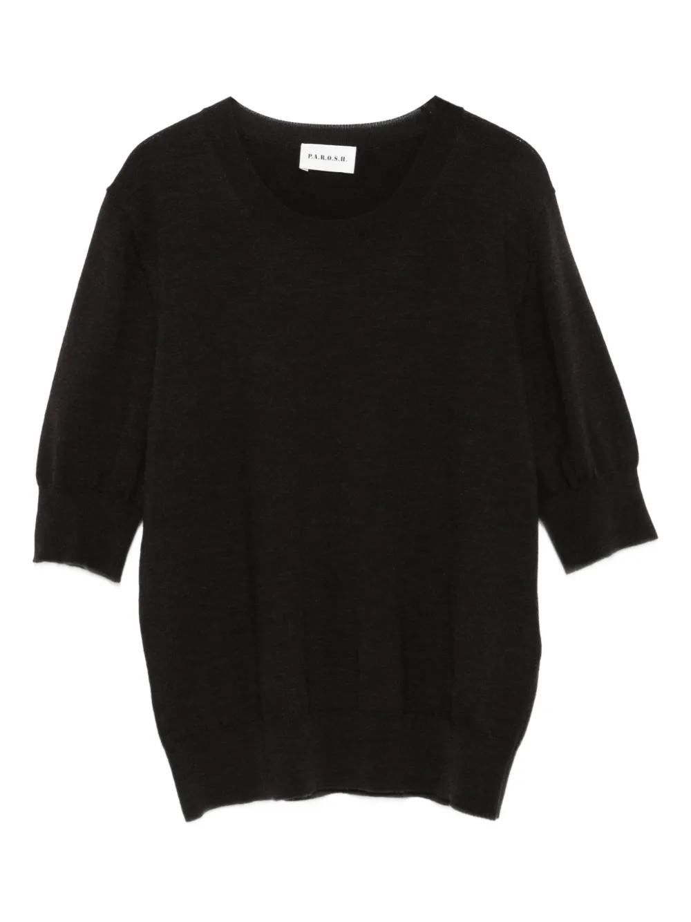 crew-neck top