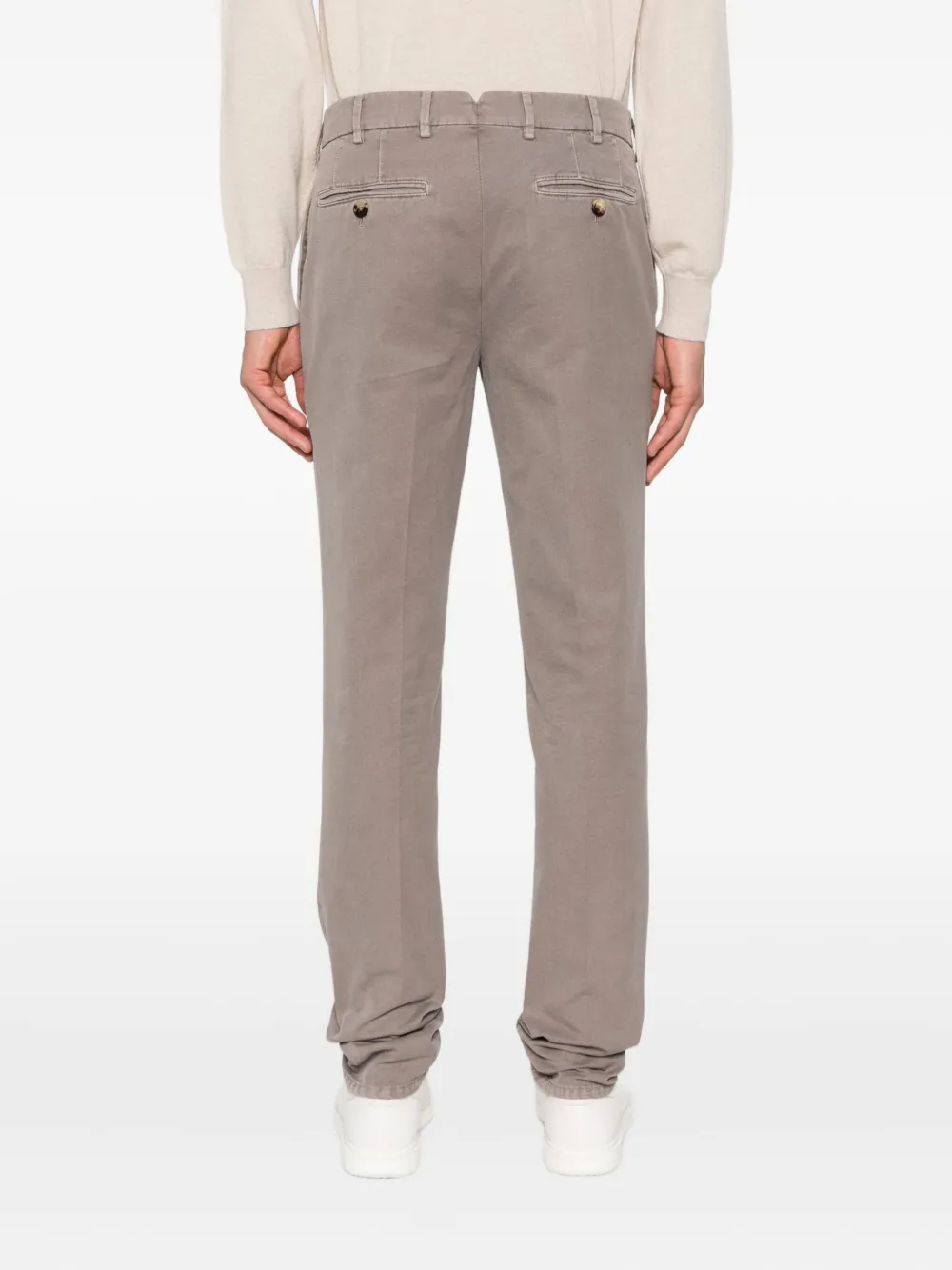 Brunello Cucinelli Katoenen broek Grijs