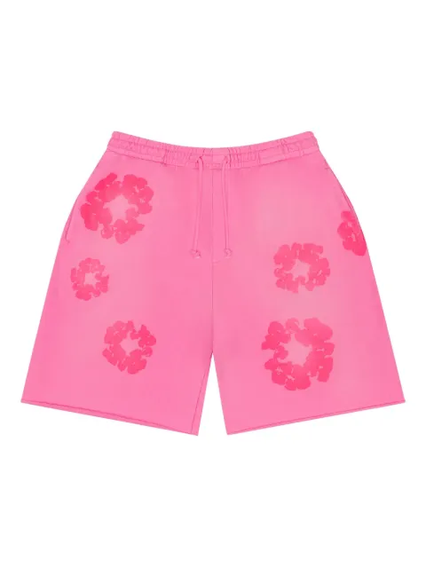 Denim Tears Mono Cotton Wreath shorts