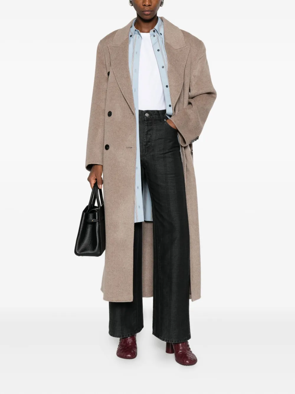 The Frankie Shop  wool blend double-breasted coat | Double Breasted & Peacoats | Image 2