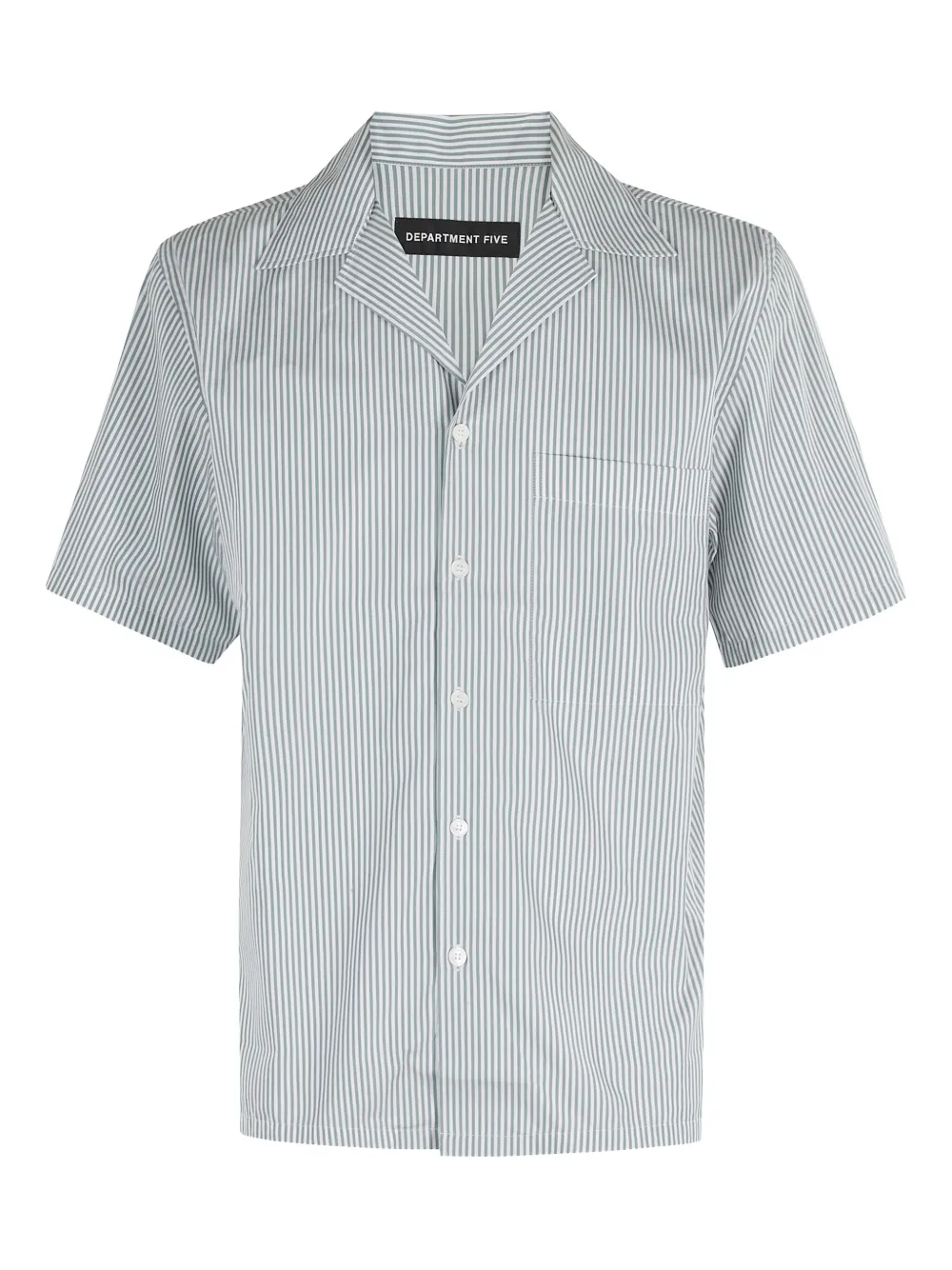 Department 5 striped short-sleeve shirt | Blue | Image 1