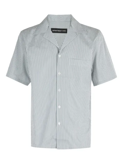 Department 5 striped short-sleeve shirt