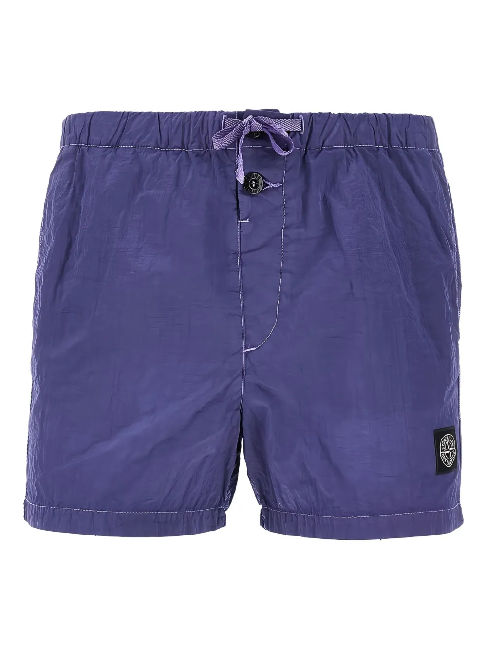 Stone Island Zwembroek met elastische taille Paars