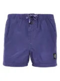 Stone Island elasticated-waist swim shorts - Purple