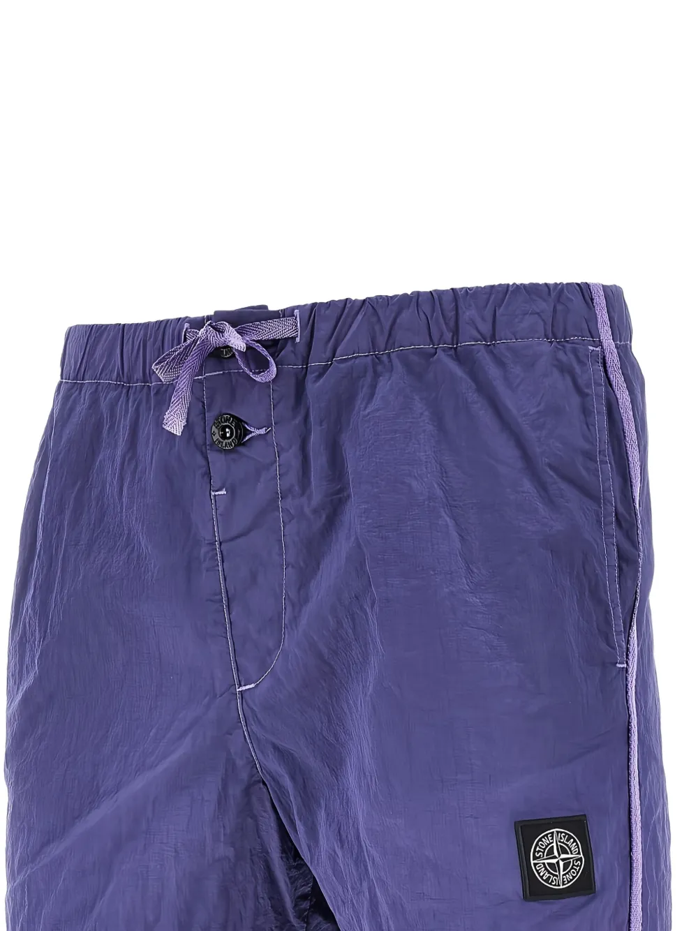 Stone Island Zwembroek met elastische taille Paars