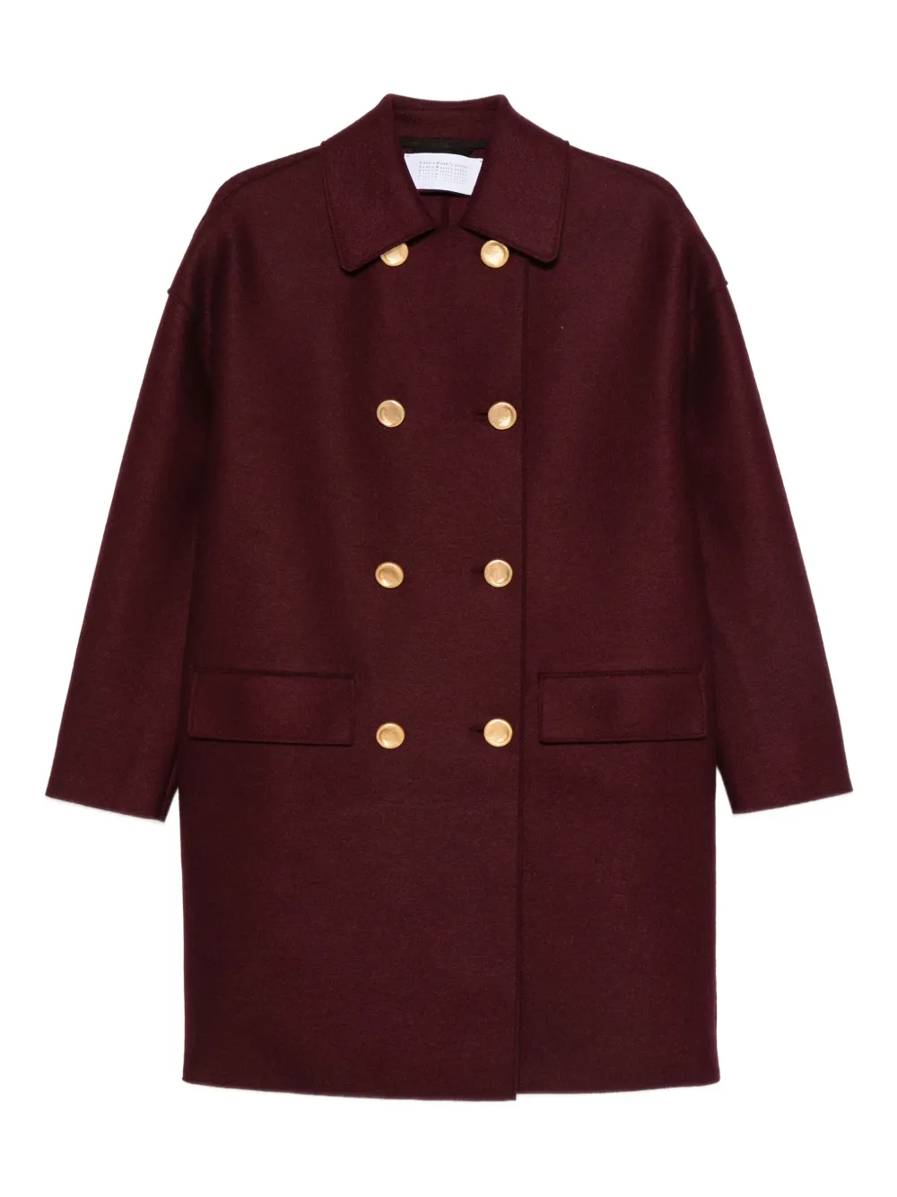 Harris Wharf London double-breasted coat - Rosso