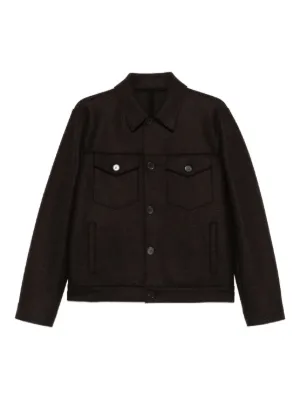 LEMAIRE Boxy Denim Jacket | Black | FARFETCH