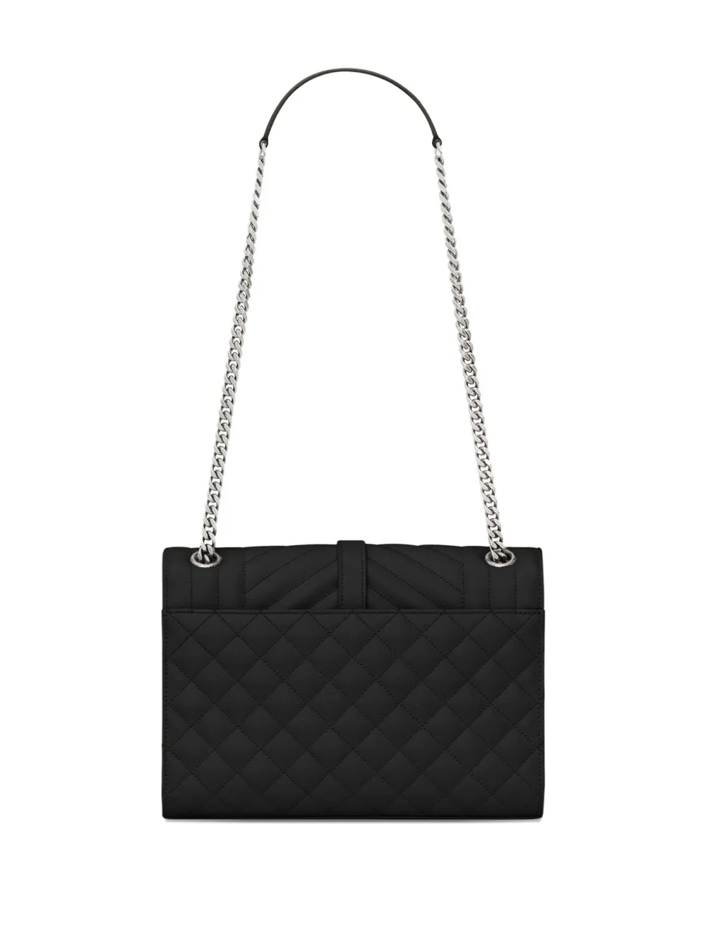 Saint Laurent medium Envelope quilted shoulder bag Zwart