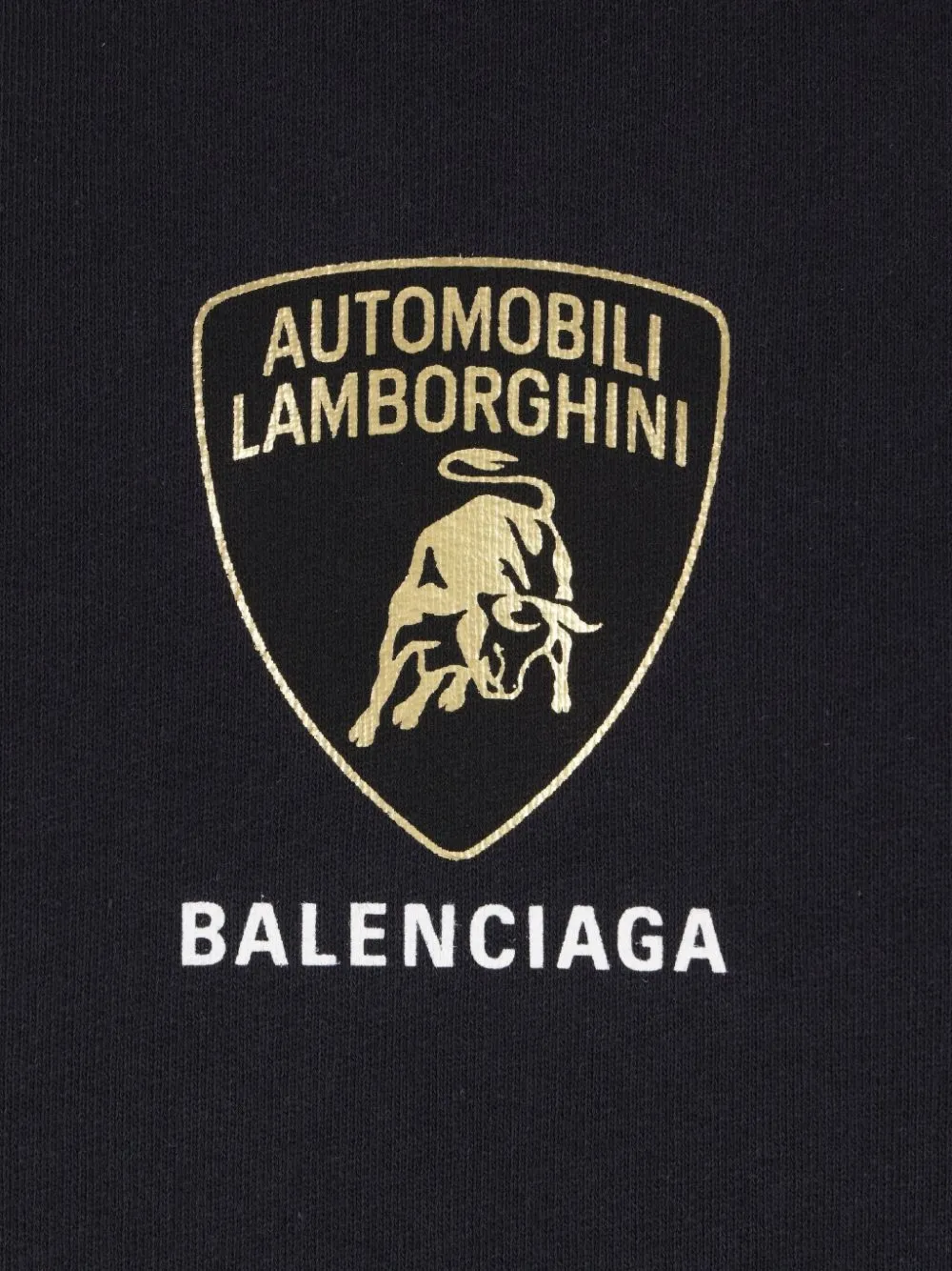 Balenciaga x Lamborghini hoodie Blauw
