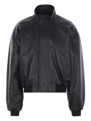 BALENCIAGA バレンシアガ　レザージャケット36【定価】27万円‼️ BALENCIAGA】DECONSTRUCTED ジップアップ ジャケット