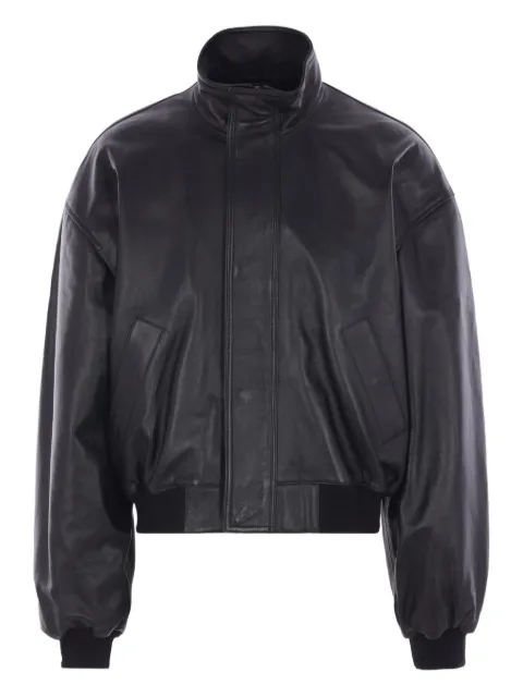 Balenciaga sheepskin leather jacket