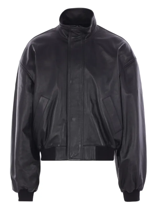 Balenciaga レザージャケット | ブラック | FARFETCH JP