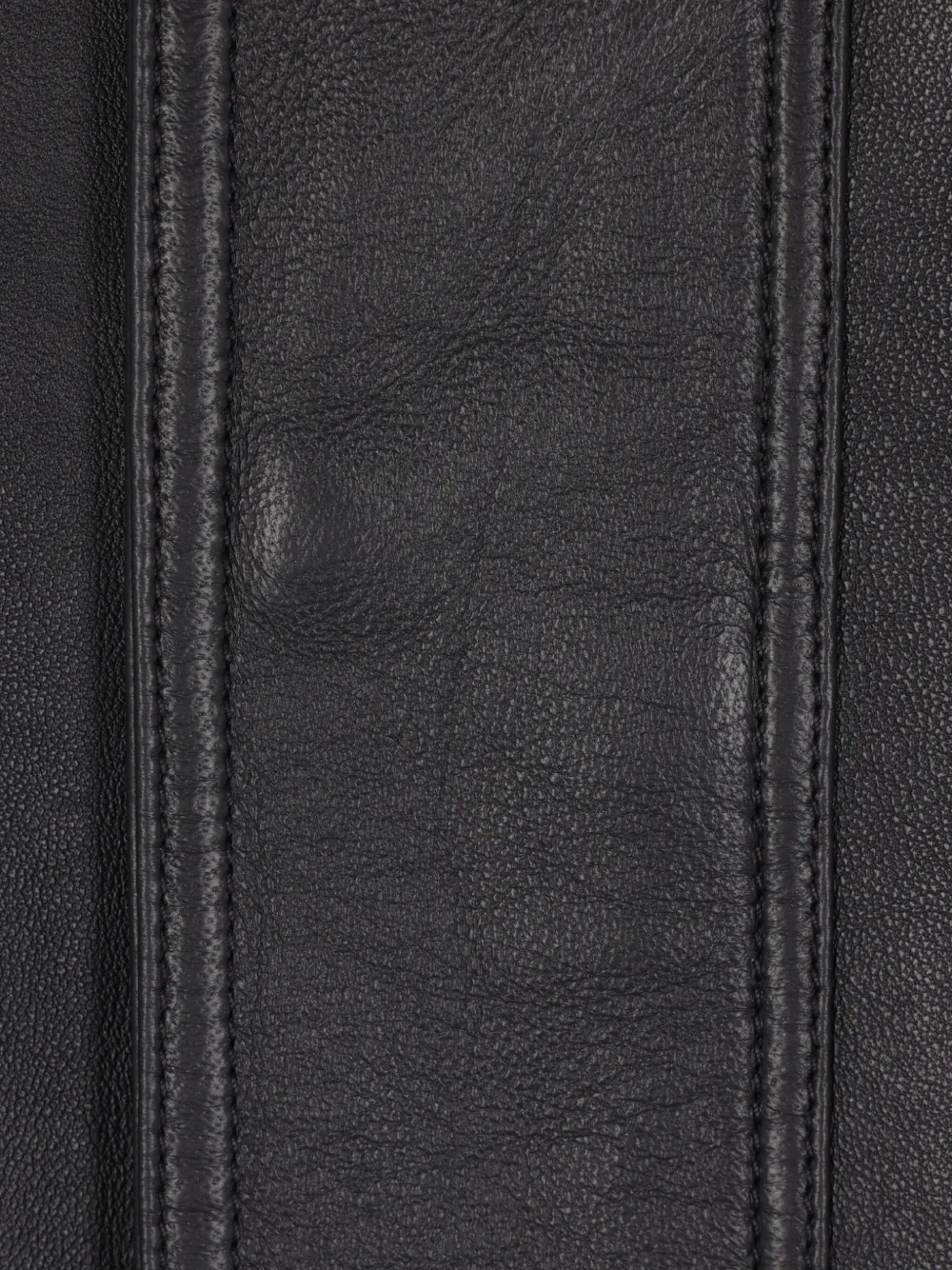 Balenciaga Leren lammy jack Zwart