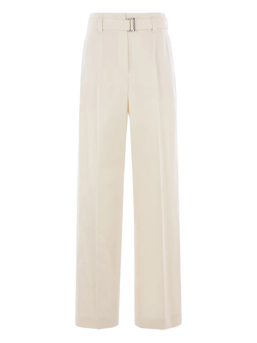 Brunello Cucinelli belted pleated trousers Beige