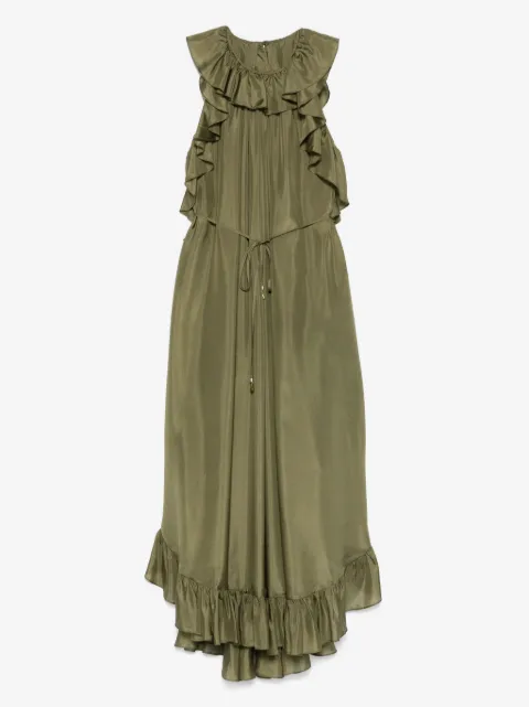 ZIMMERMANN Cascadian ruffle-trim midi dress