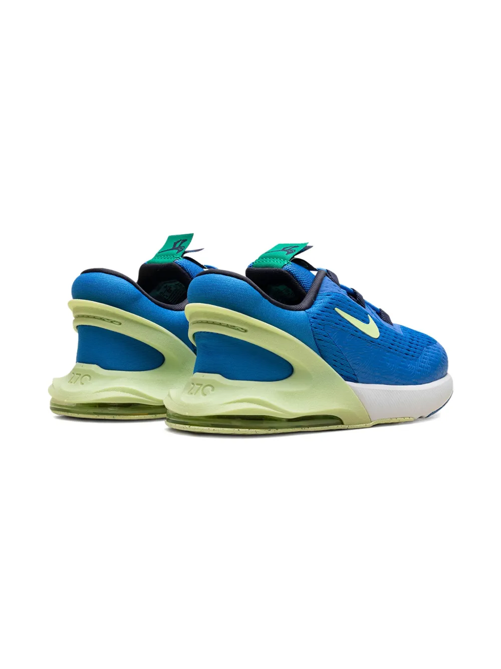 Nike Kids Air Max 270 "Blue Barely Volt" sneakers