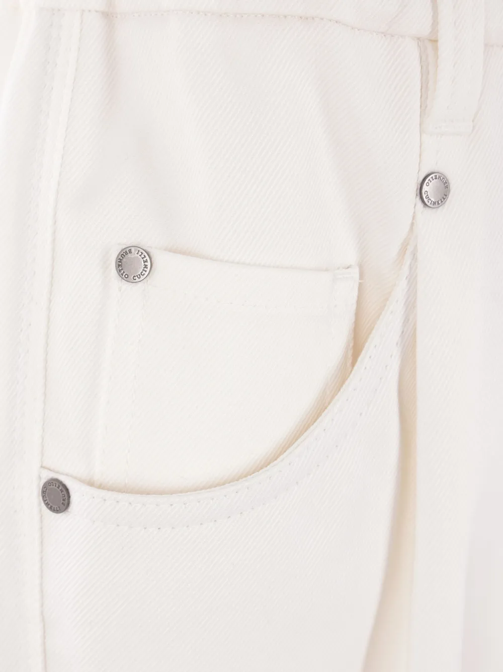 Brunello Cucinelli elastic-waist trousers Wit