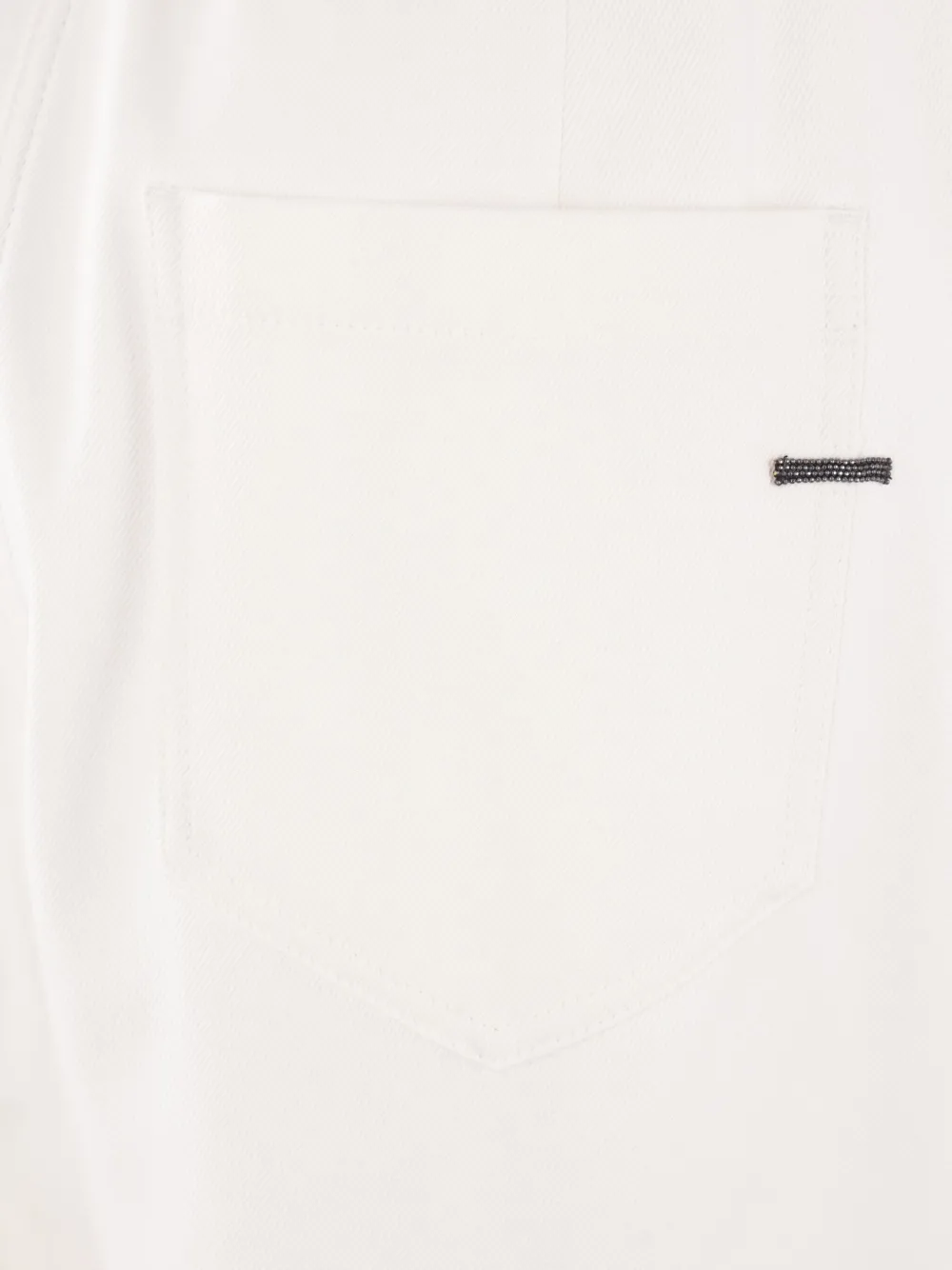 Brunello Cucinelli elastic-waist trousers Wit