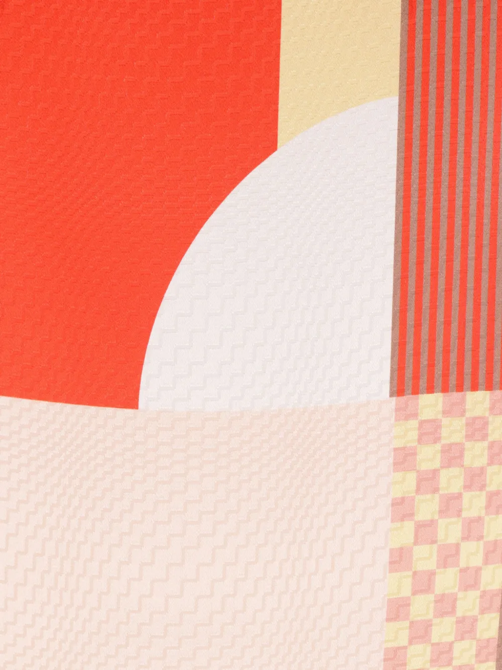 FENDI Mini-jurk met abstracte print Beige