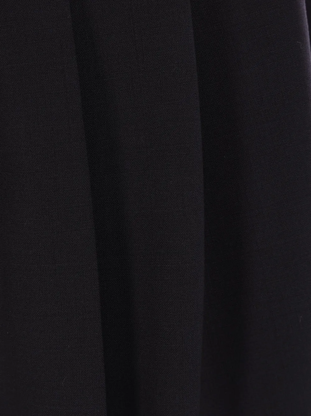 Brunello Cucinelli pleated belted trousers Zwart