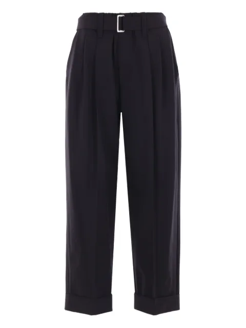 Brunello Cucinelli pleated belted trousers