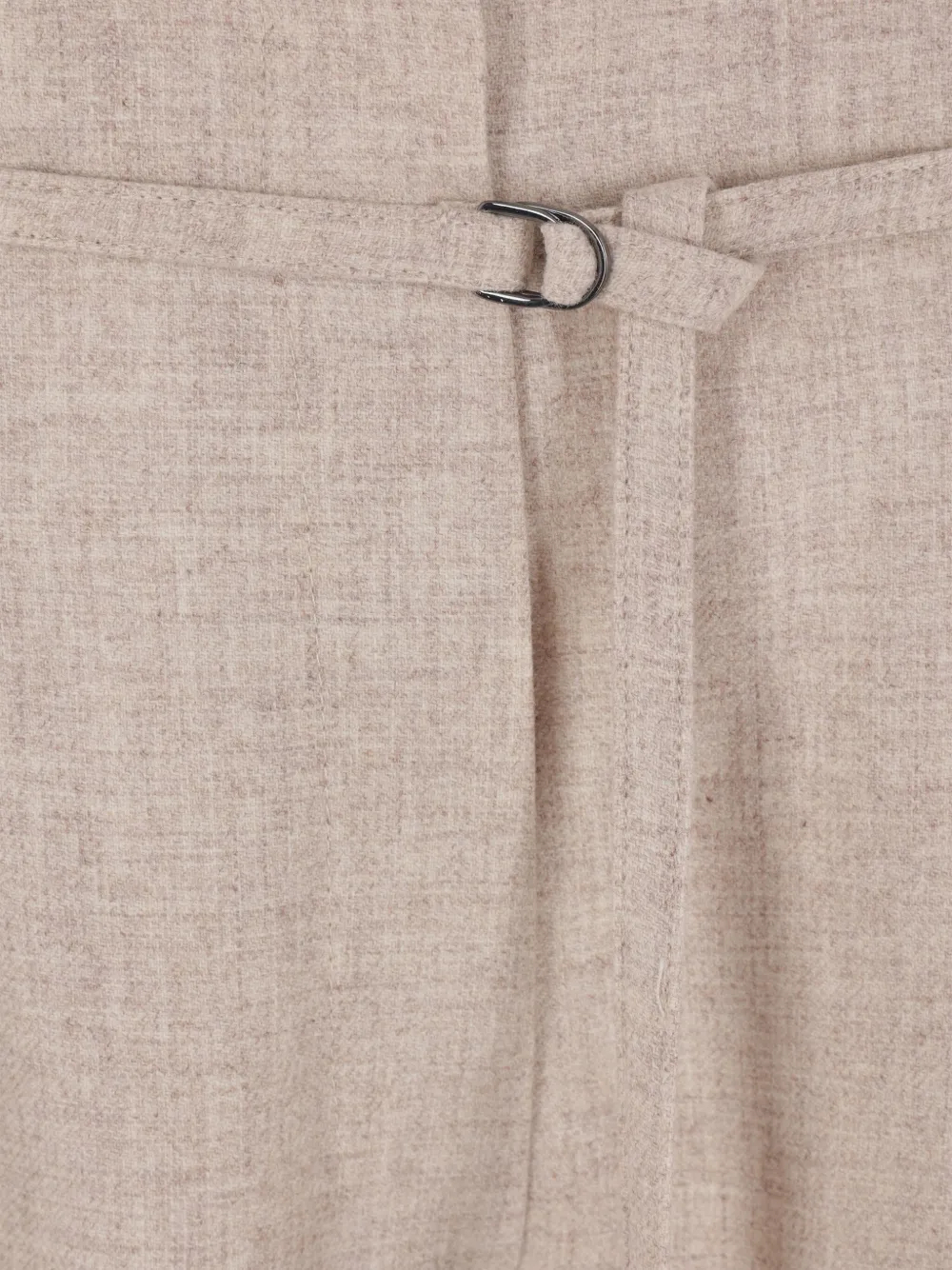 Brunello Cucinelli pleated belted trousers Beige
