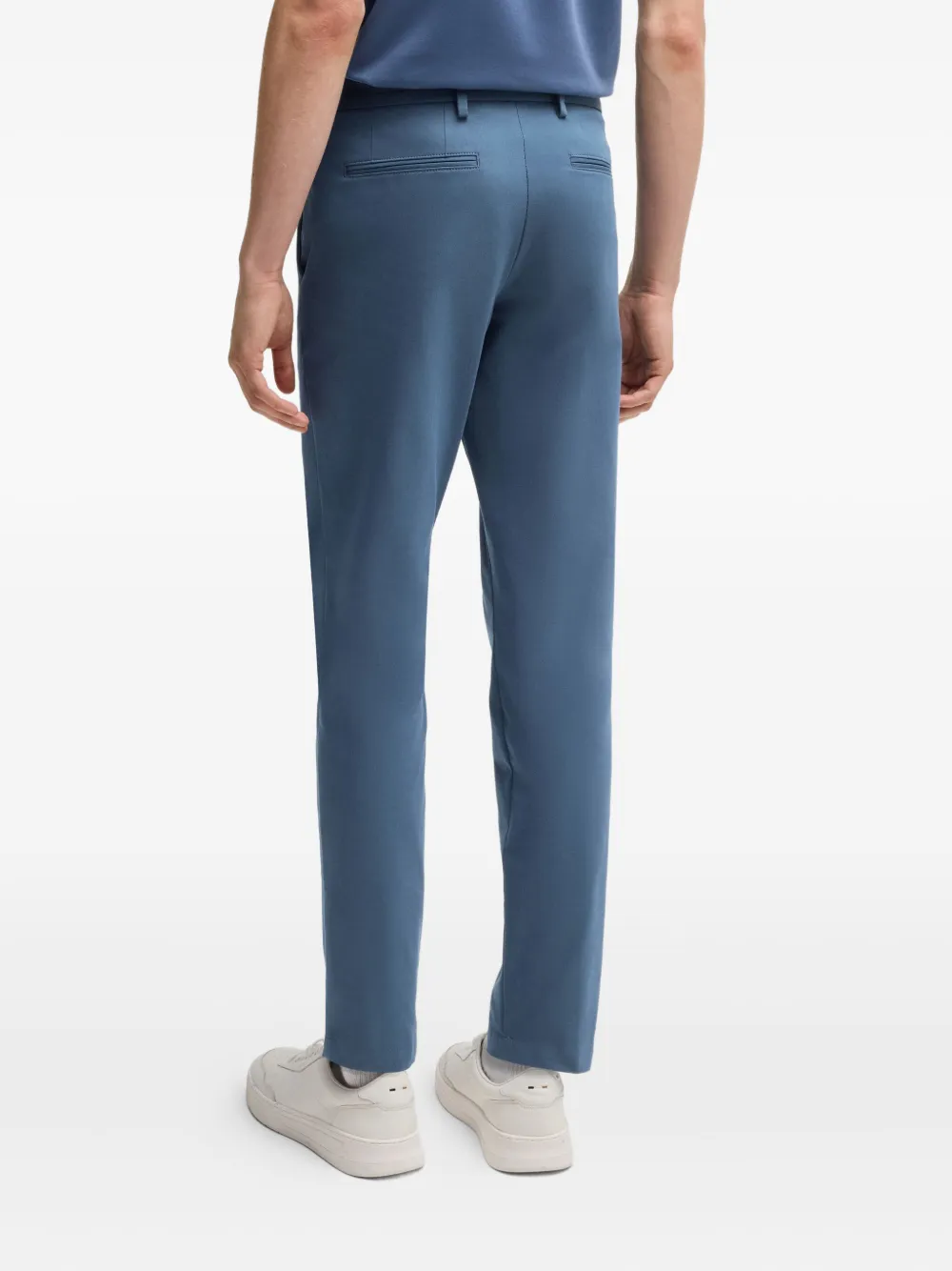 BOSS Slim-fit broek Blauw