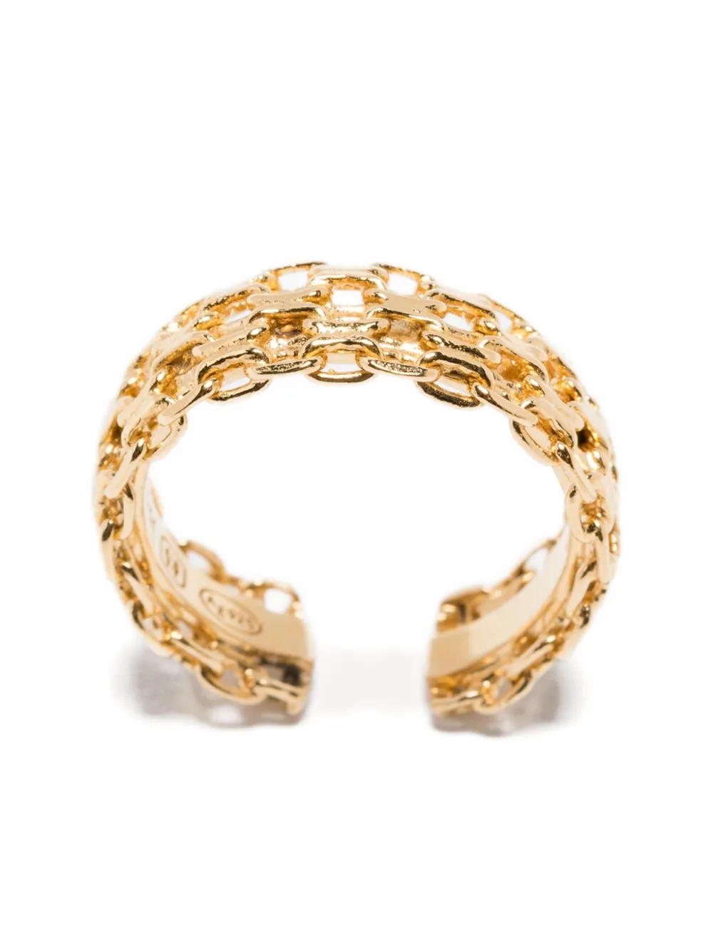 Wouters & Hendrix Chain-link Cuff Earring In Gold