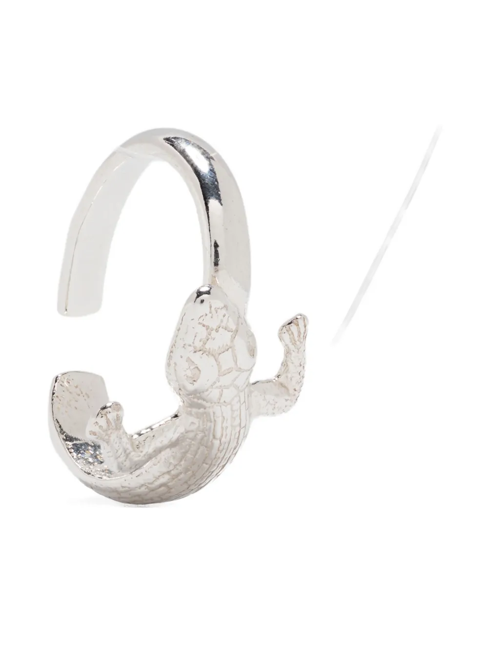 Wouters & Hendrix Salamander-motif Earrings In Silver