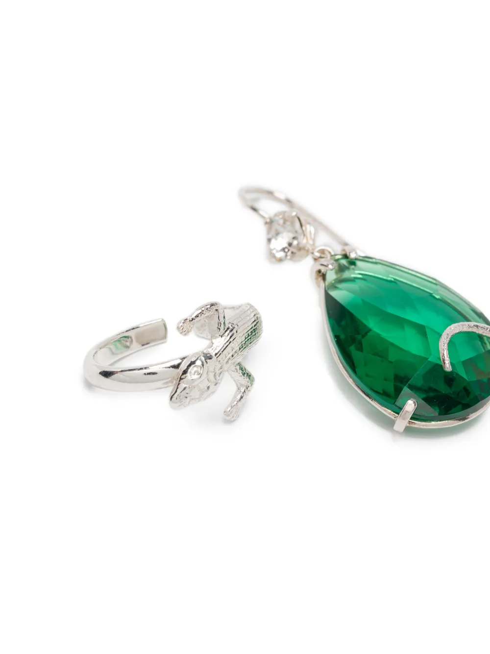 Wouters & Hendrix salamander-motif earrings - Zilver