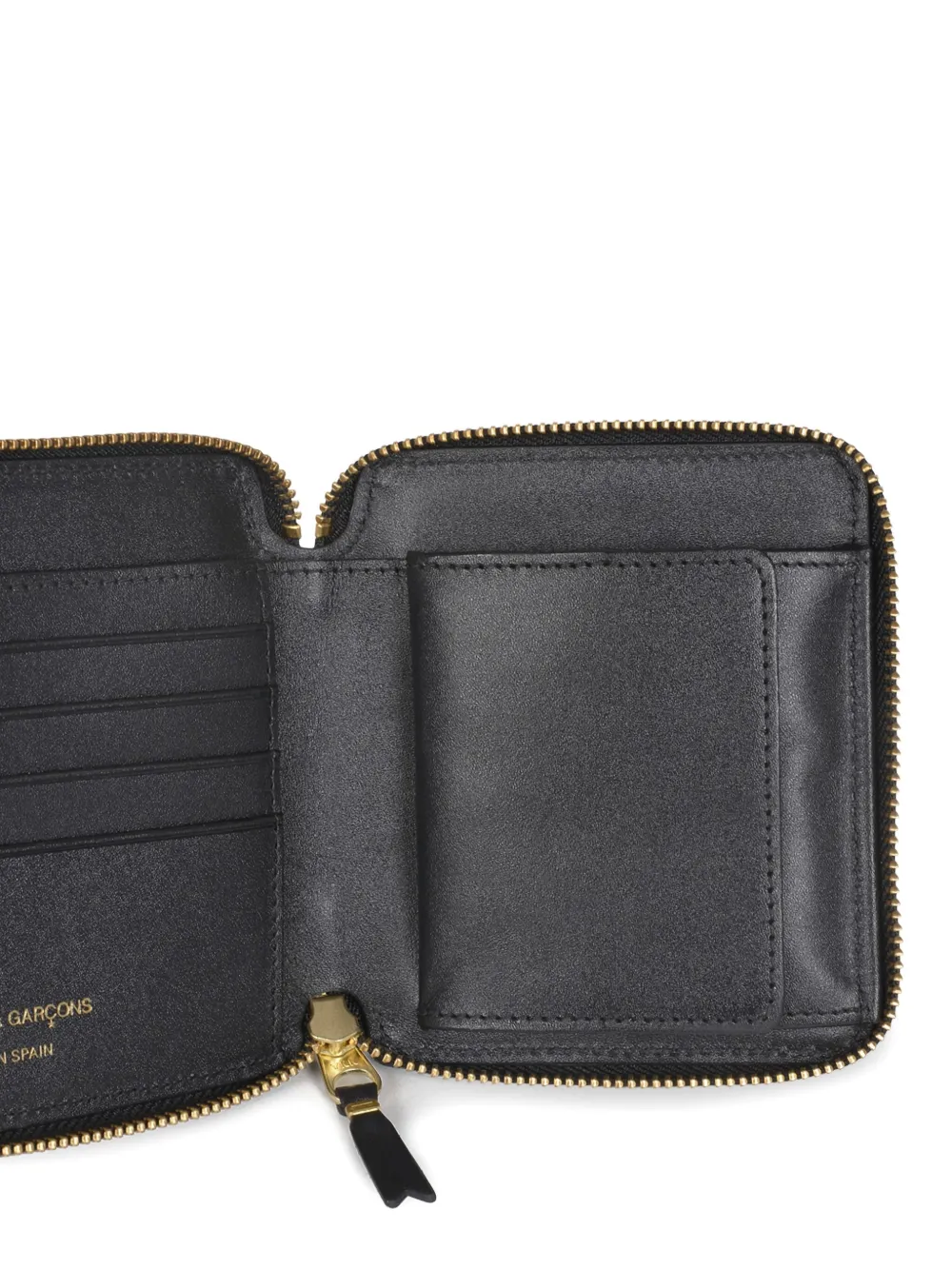 Comme Des Garçons Wallet Leren portemonnee Zwart