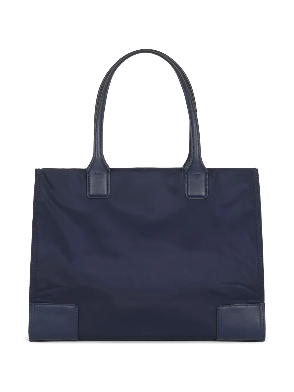 Tory Burch Grote Ella lakleren shopper met logo-reliëf - Blauw
