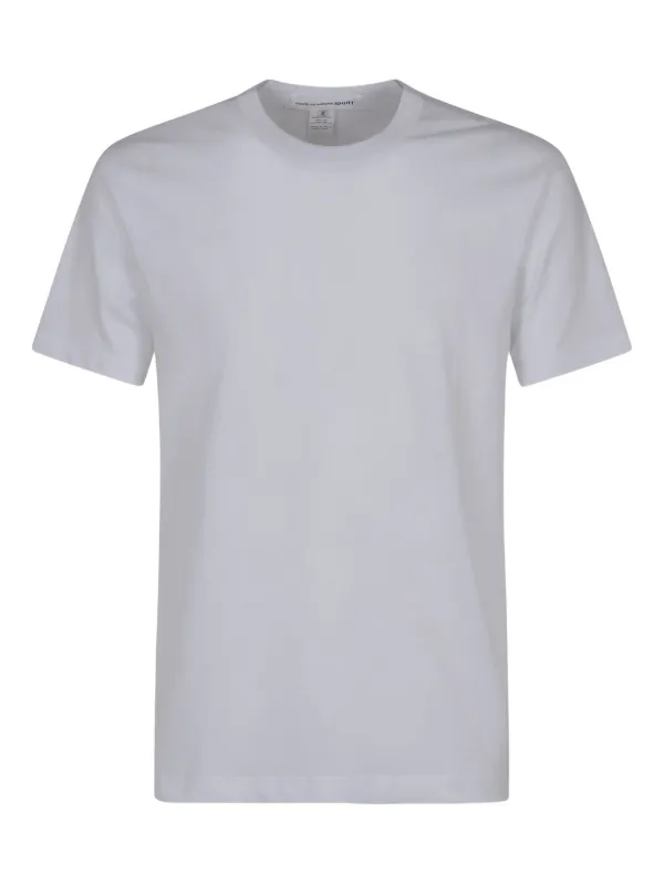 Comme des Garçons Patchwork-applique T-shirt in White
