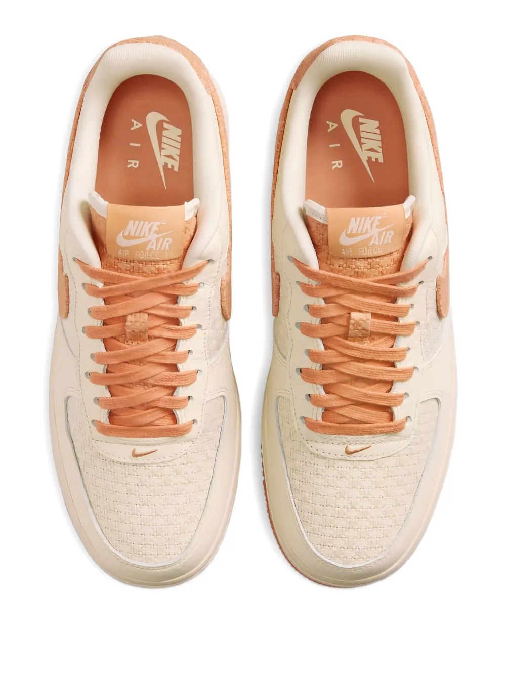 Nike textured swoosh trainers Neutrals