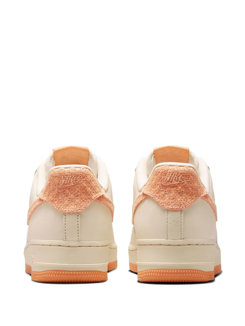 Nike textured swoosh trainers Neutrals