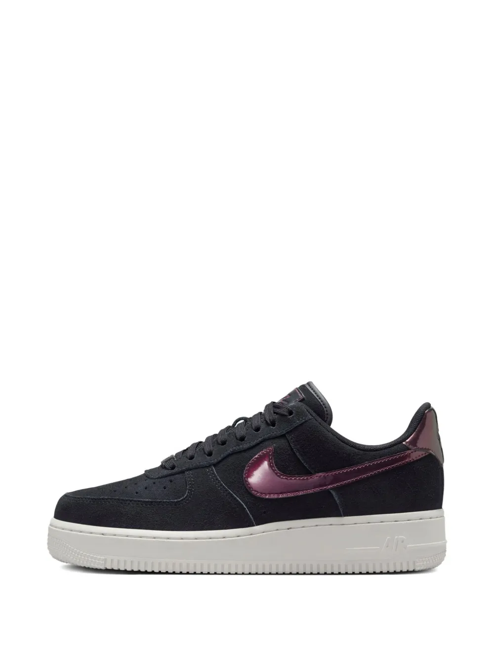 Nike suede swoosh trainers Black