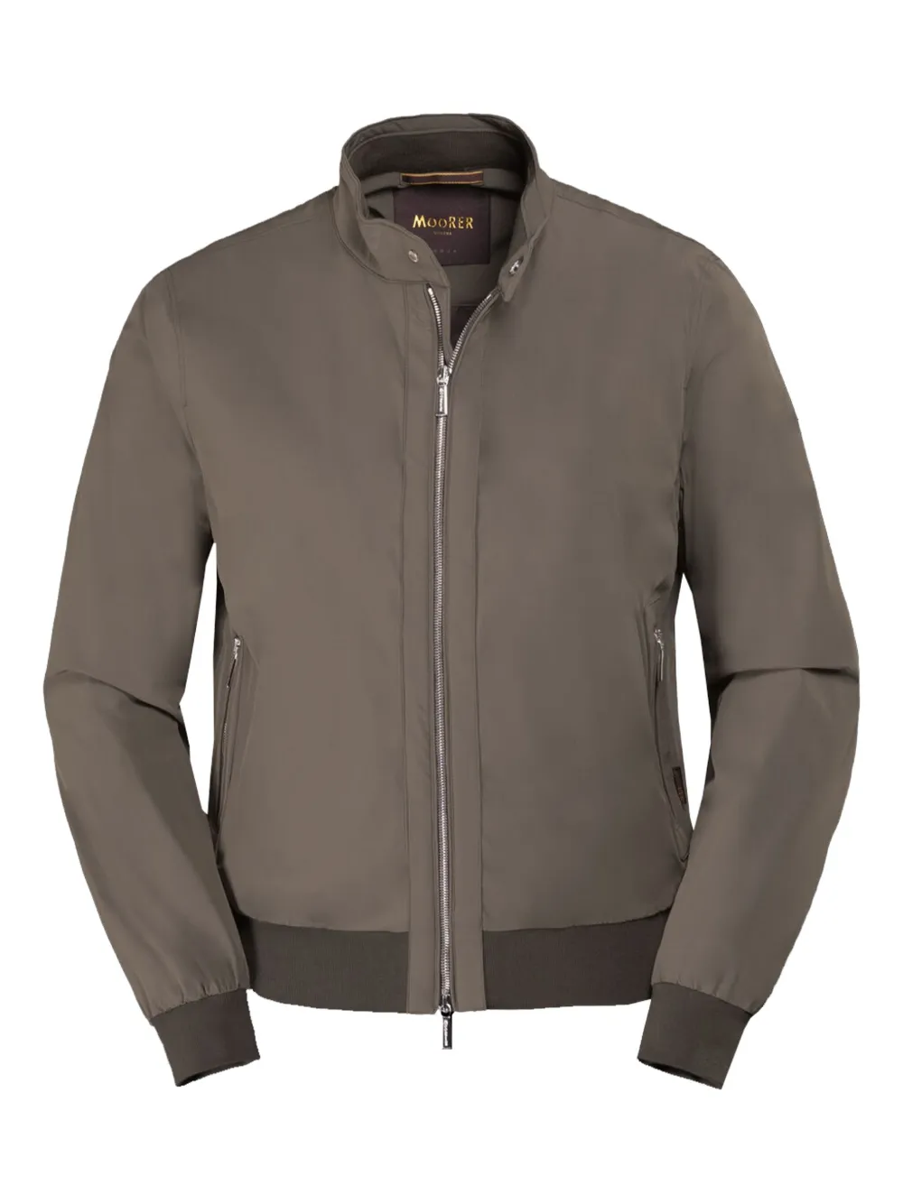 Moorer Alberti bomberjack met ritssluiting Beige