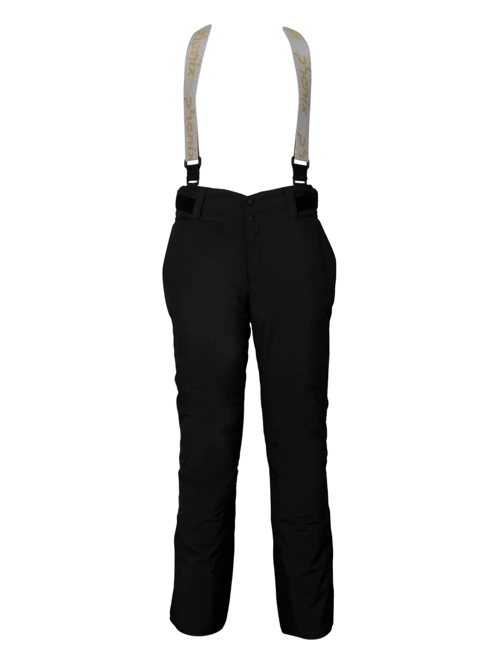 PHENIX Thunderbolt suspender-detailed ski trousers | Black | Image 1
