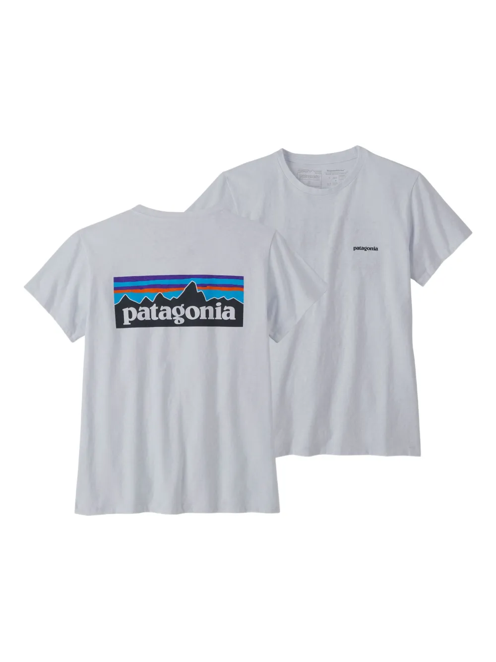 Patagonia T-shirt met logoprint Wit