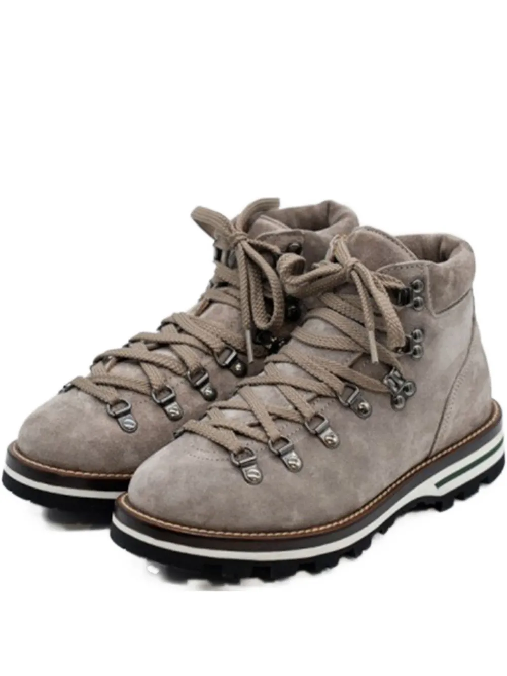MONPIZ leather boots | gris | Image 1