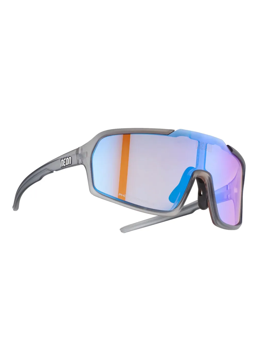 Neon geometric-frame sunglasses | gris | Image 1