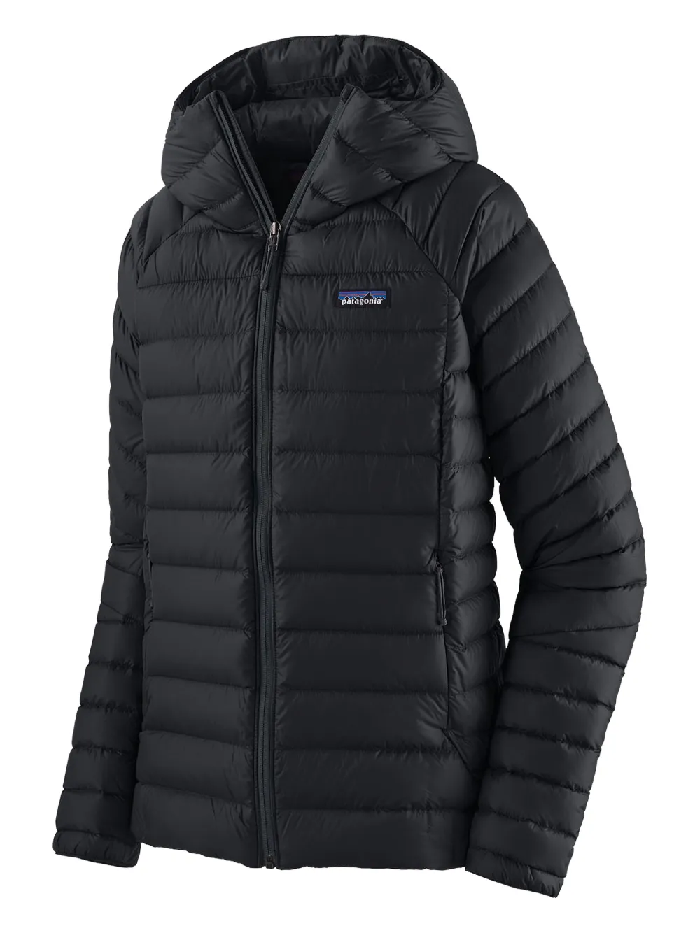 Patagonia hooded puffer jacket - ブラック Patagonia hooded puffer jacket - ブラック