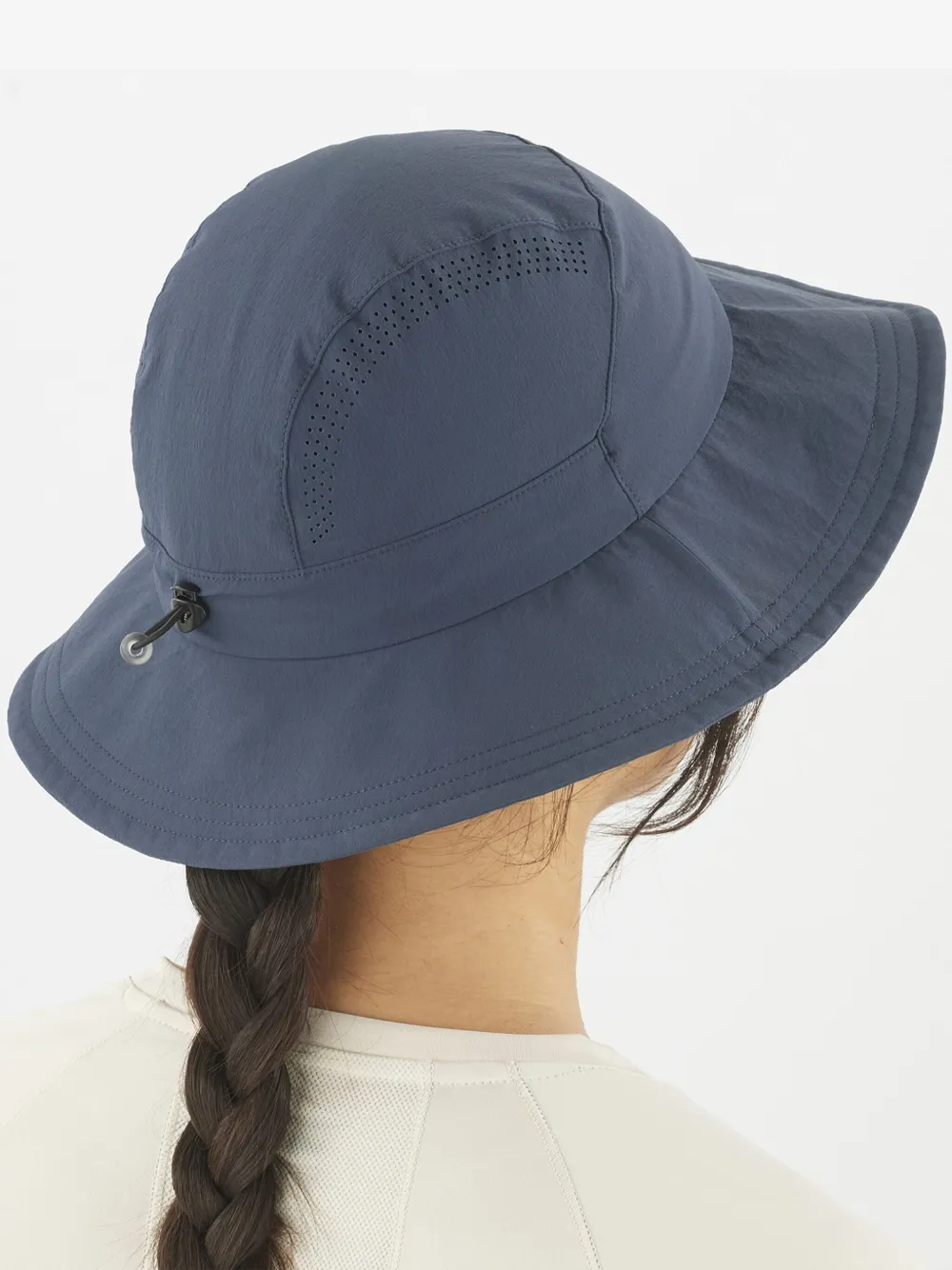 Salomon Mountain zonnehoed met brede rand Blauw