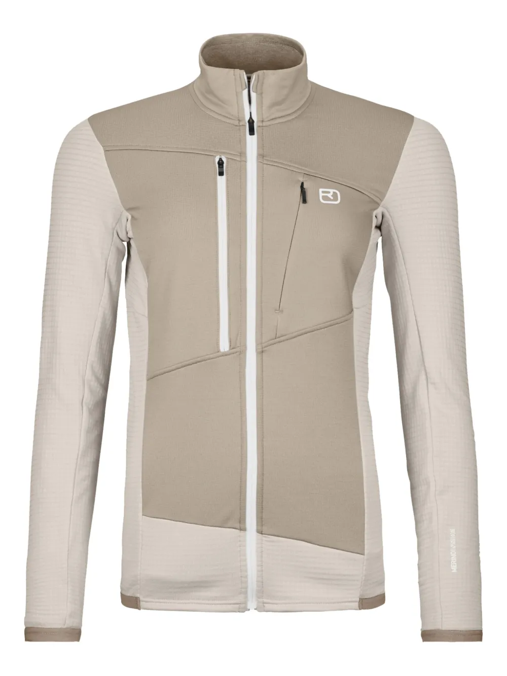ORTOVOX panelled jacket | Neutrals | Image 1