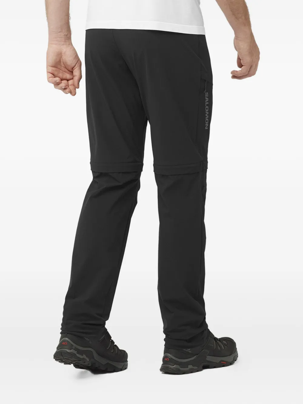 Salomon Wayfarer verstelbare broek met rits Zwart