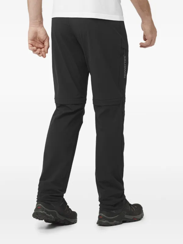 Salomon Wayfarer Zip Off Convertible Trousers | Black | FARFETCH