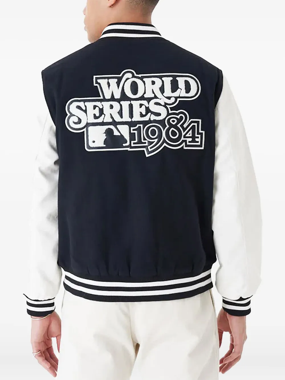 New Era Mlb World Series Varsity Jacket In Blue