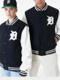 NEW ERA CAP MLB World Series varsity jacket - Black
