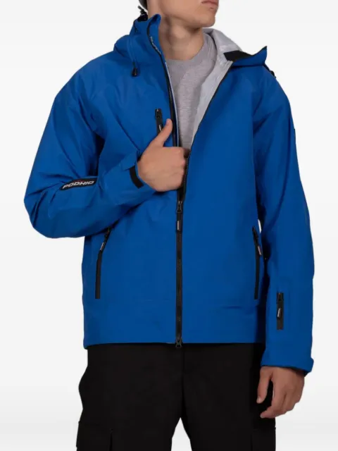 PODHIO hooded zip-front jacket